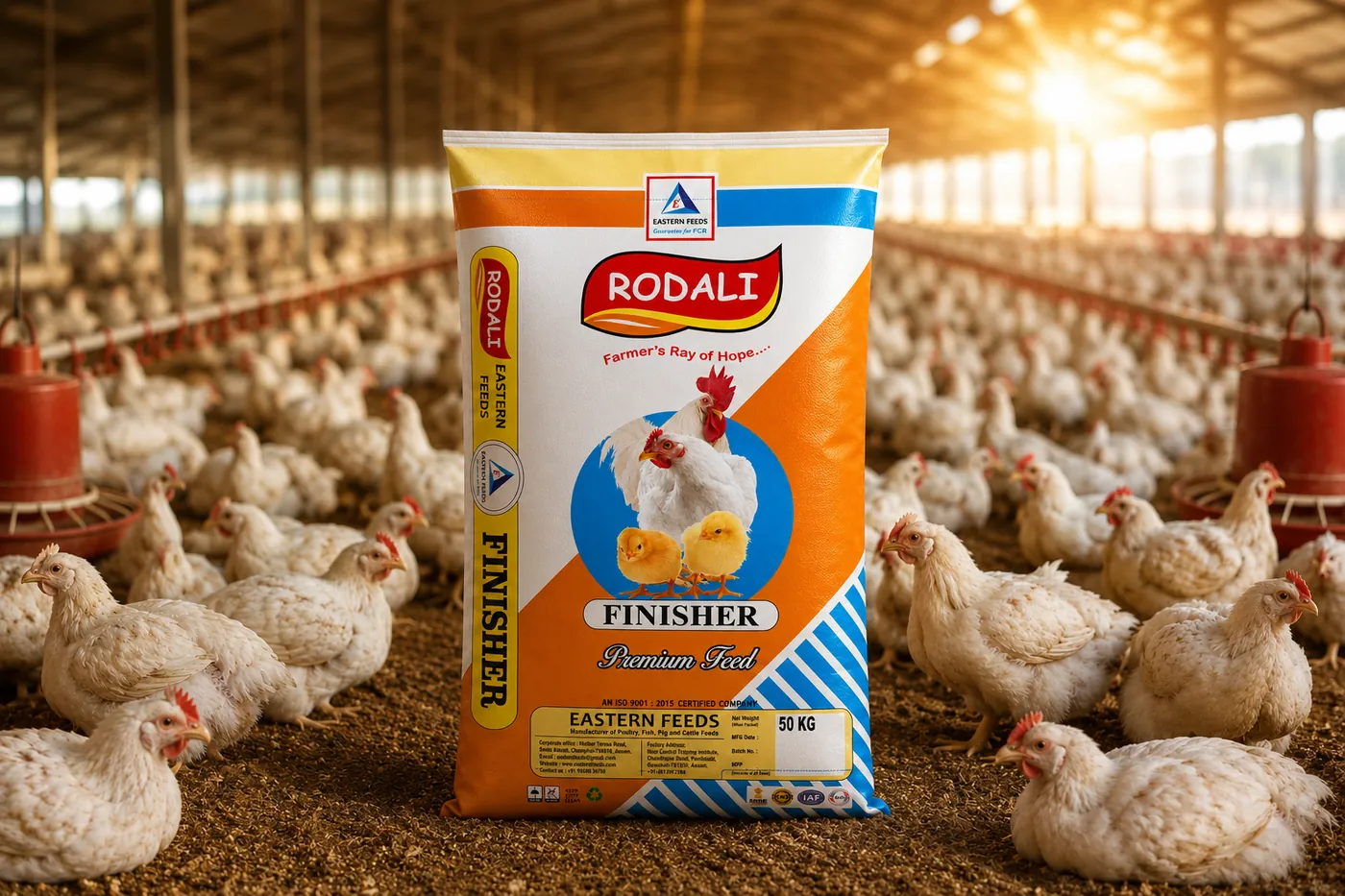 Eastern Feeds Chicken Finisher Feed bag