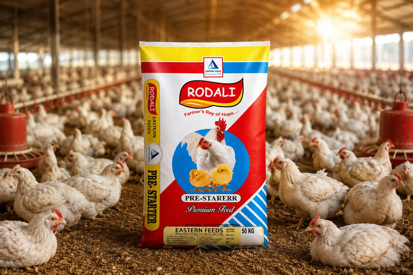 Eastern Feeds Chicken Pre Starter Feed bag