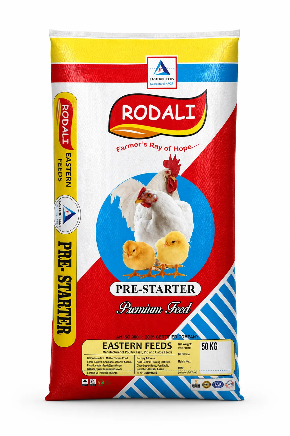 Eastern Feeds Chicken Pre Starter Feed bag